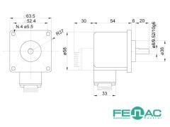FNC 63D Serisi Artımlı Encoder
