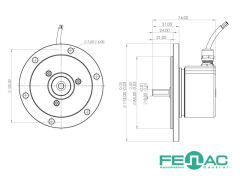 FNC 115S Serisi Artımlı Encoder