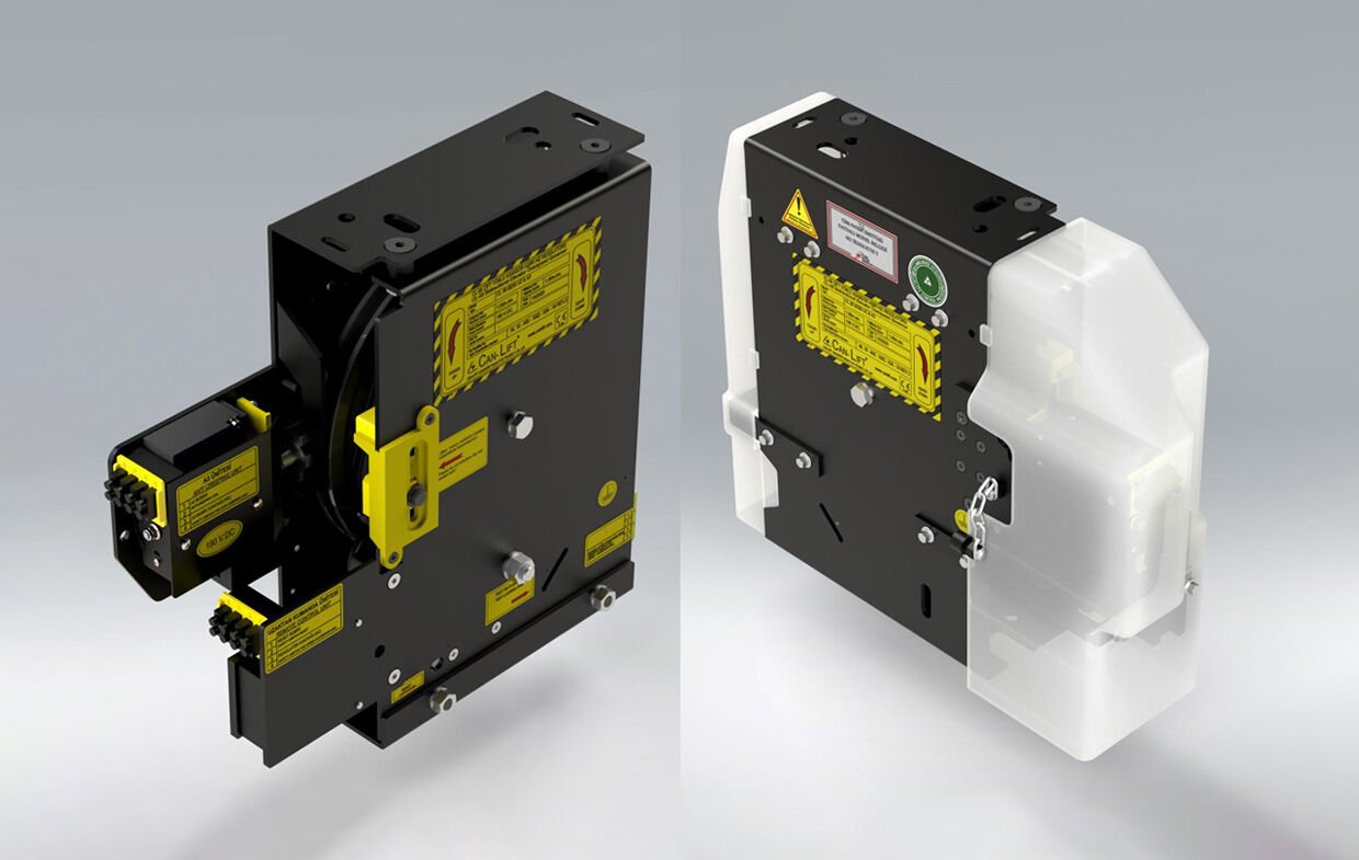 CL-08 A3 + UZ Çift Yönlü Asansör Aşırı Hız Regülatörü / A3 Uyumlu + Uzaktan Erişimli