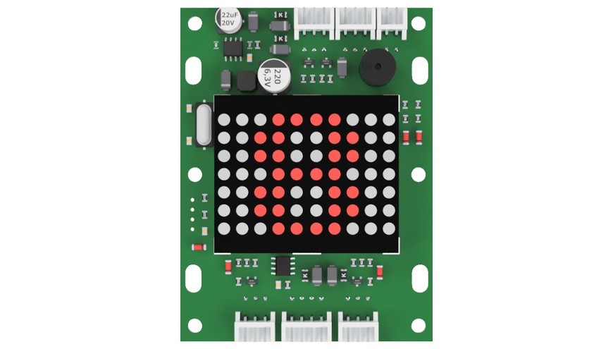 SKD-38 Dot Matris Gösterge