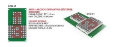 SKD-51 Dot Matris Gösterge