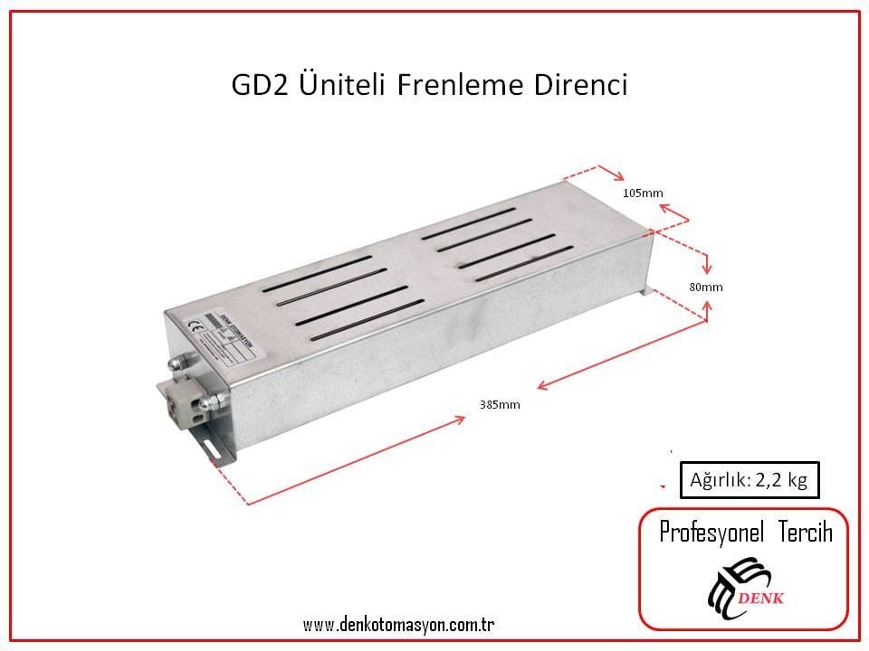 GD2 Üniteli Galvaniz Frenleme Direnci