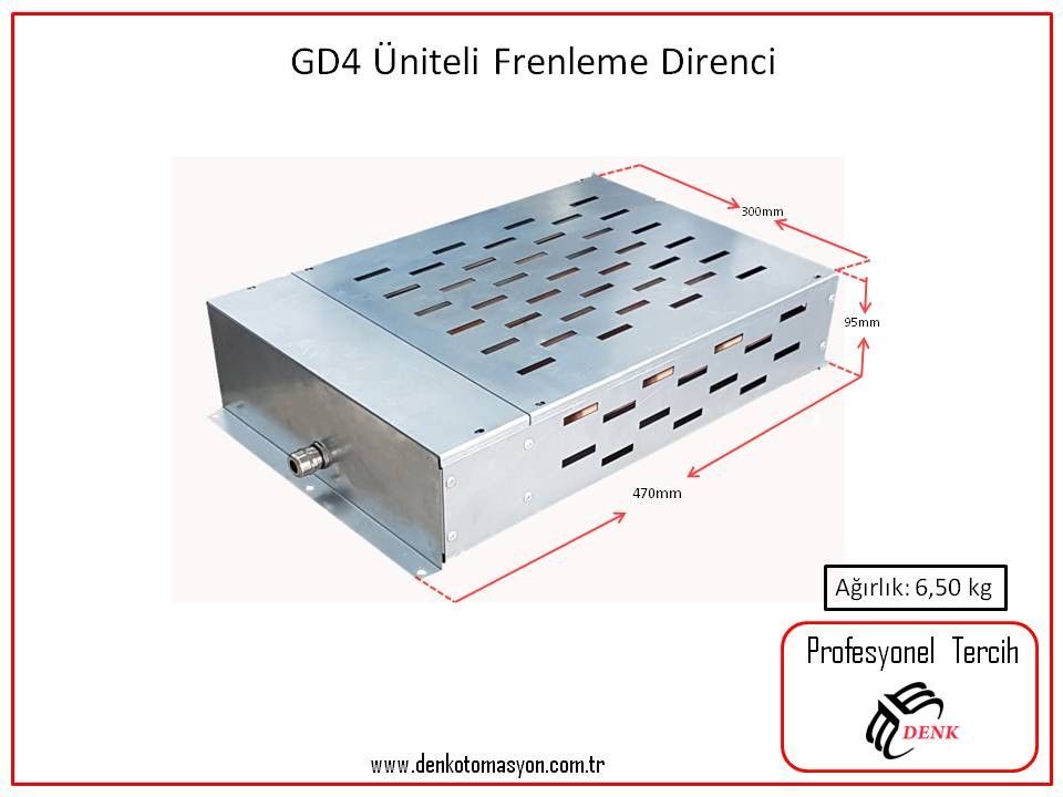 GD4 4 Üniteli Galvaniz Frenleme Direnci