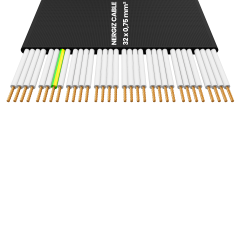 32x0.75mm2 Yassı Asansör Kablosu