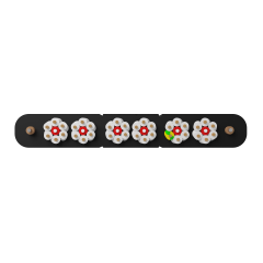 36x0.75mm2 Halatlı Yassı Bükümlü Fleksible Kablo
