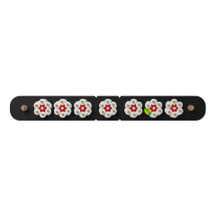42x0.75mm2 Halatlı Yassı Bükümlü Fleksible Kablo