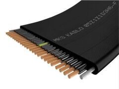 05Z1Z1D3H6-F Çelik Halatlı Halojensiz Yassı Flexible Kablo