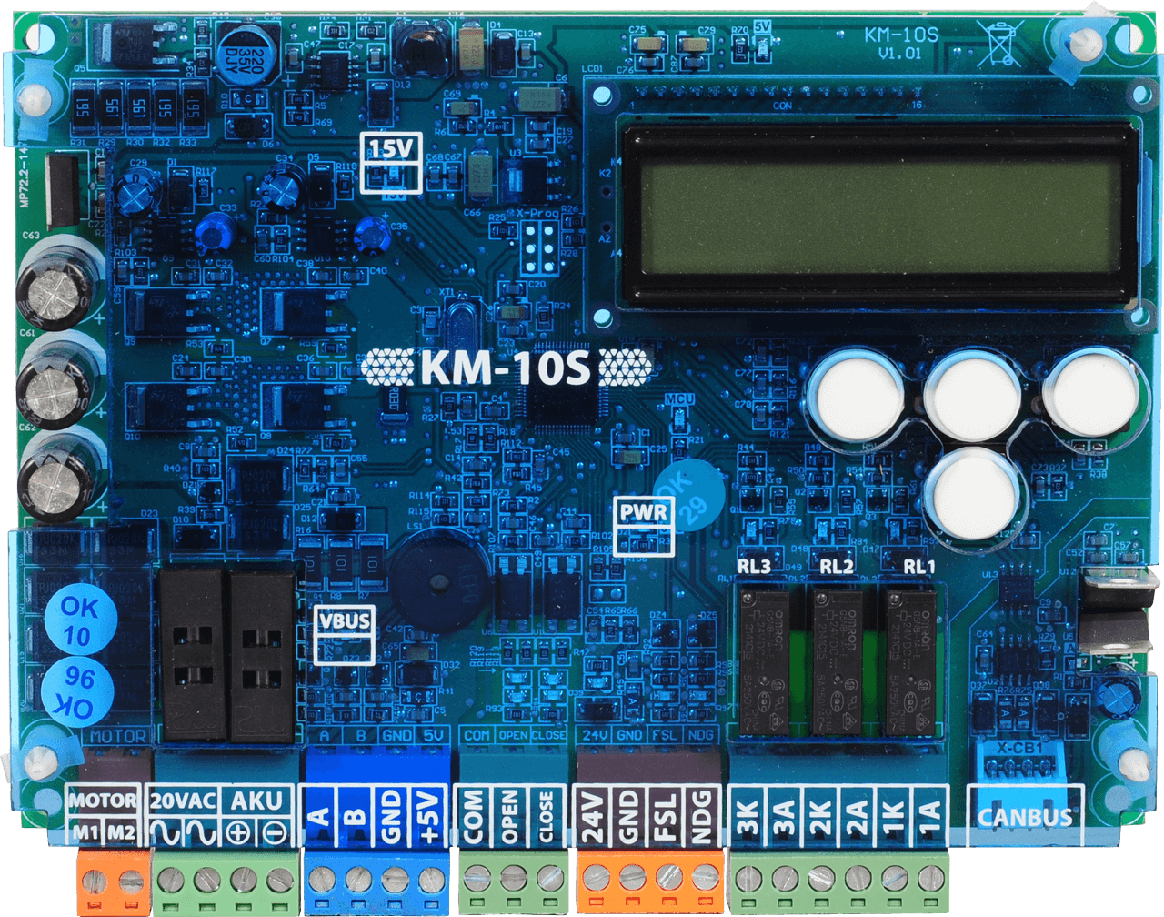 KM10S  DC Kapı Kontrol Kartı