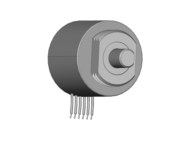 FNC 16SV Serisi Artımlı Minyatür Encoder